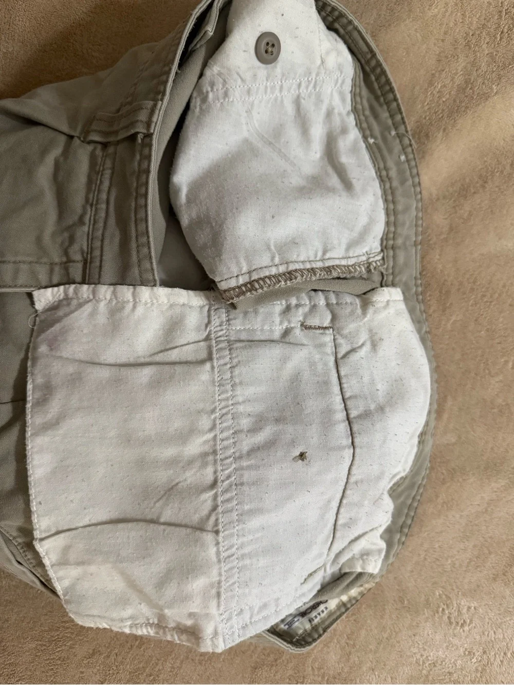Cherokee Men's Cargo Shorts in Khaki Green
